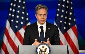 بلینکن در دیدار با نتانیاهو: ما اینجاییم و جایی نمی‌رویم