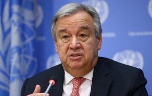 تل آویو به خاطر اظهارات گوترش، سازمان ملل را مجازات میکند! تل آویو به خاطر اظهارات گوترش، سازمان ملل را مجازات میکند!