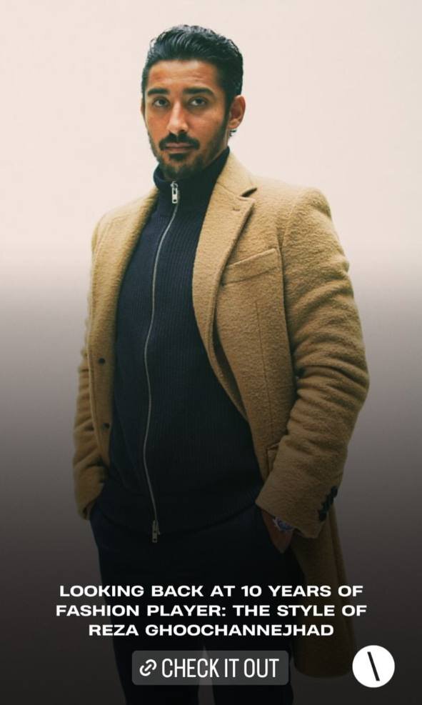 عکس | ستاره محبوب تیم ملی مدل شد