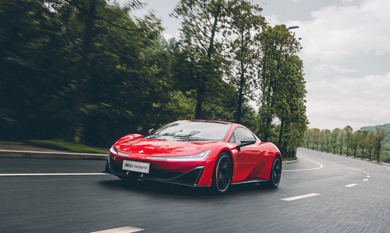 شتاب برق‌آسای سوپراسپرت چینی/ از ۰ تا ۱۰۰ در کمتر از ۲ ثانیه/عکس