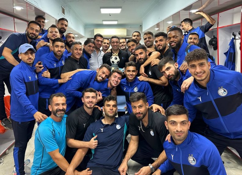 عکس| سورپرایز ویژه نکونام بعد از برد مقابل مس رفسنجان