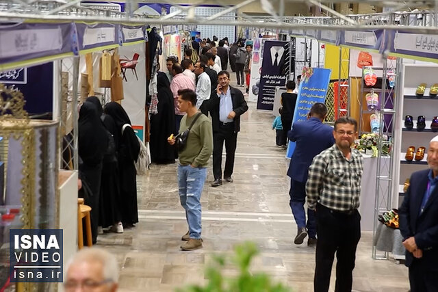 ویدیو/ نمایشگاه دستاوردها و توانمندی‌های مهاجرین خارجی در قم