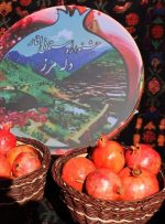 جشنی بە شکرانە برداشت انار در روستای دلەمرز کردستان