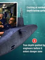 زیردریایی هسته‌ای بریتانیا غرق شد/عکس