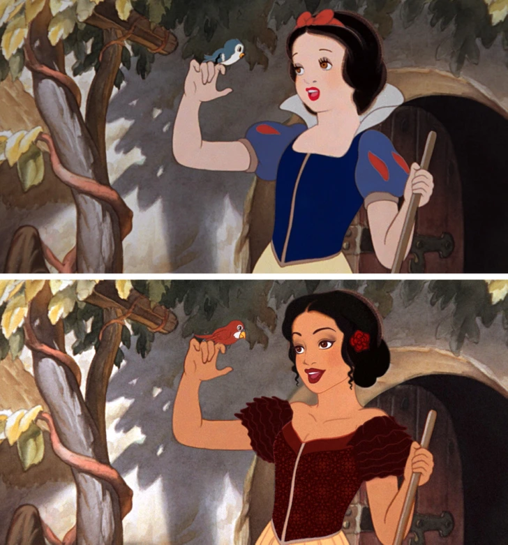 سفید برفی از فیلم سفید برفی و هفت کوتوله