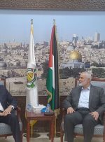 ببینید | دیدار امیرعبداللهیان با اسماعیل هنیه رئیس دفتر سیاسی حماس