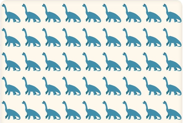 آزمون دایناسور متفاوت