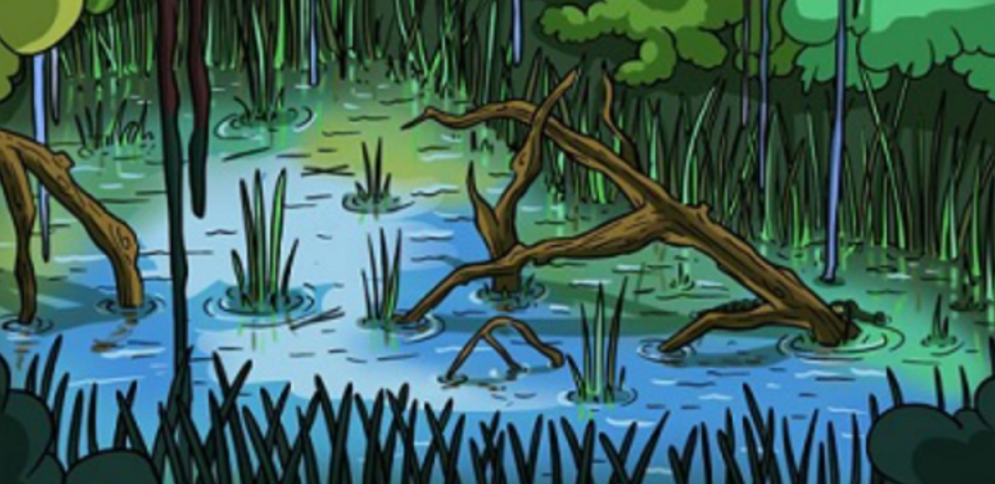 آزمون بینایی تمساح