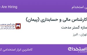 استخدام کارشناس مالی و حسابداری (پیمان) در سازه گستر مدحت در تهران و البرز