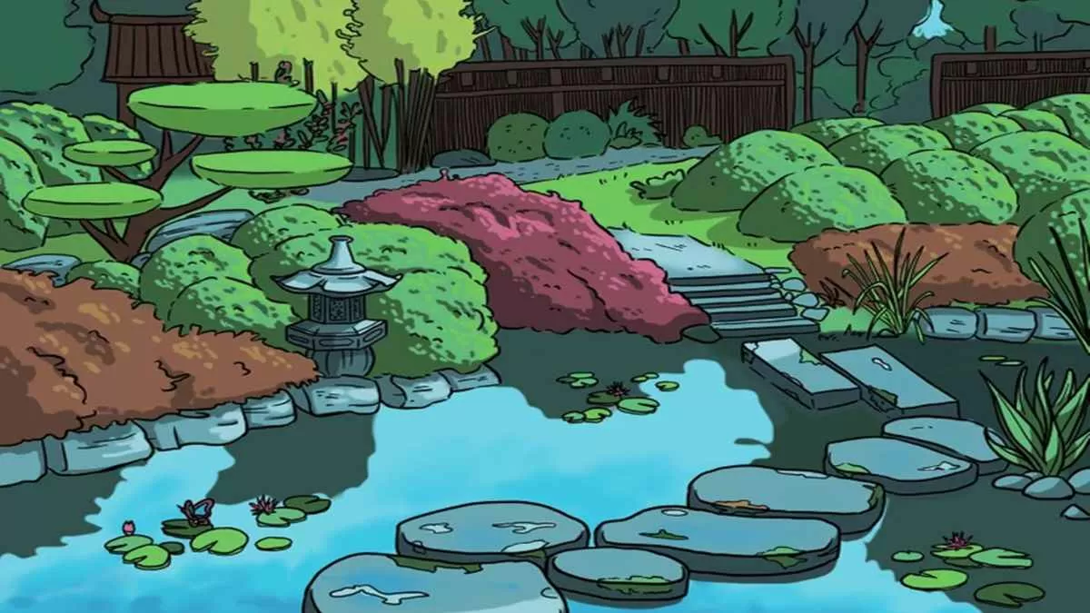 تست بینایی پروانه پنهان