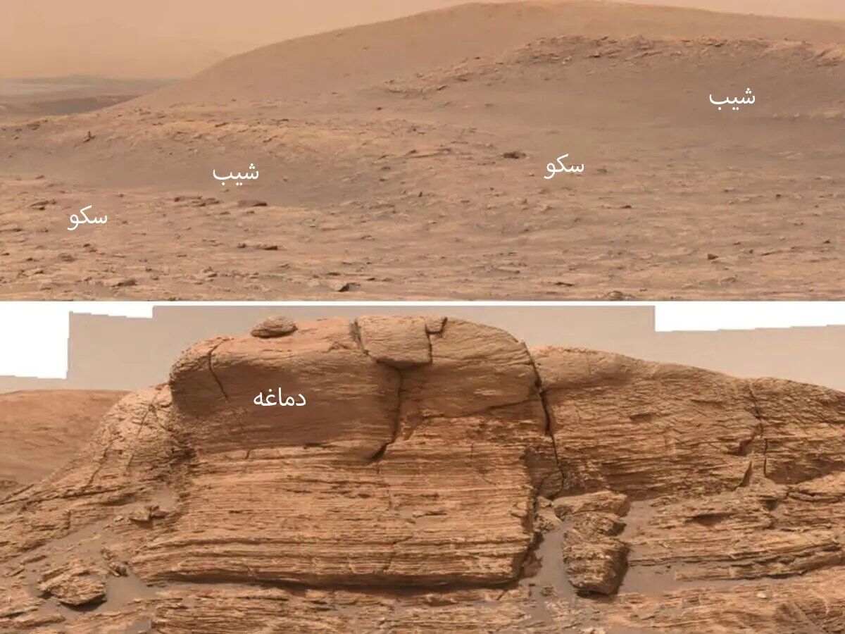 دیده شدن رد شگفت‌انگیز رودخانه‌های خروشان در مریخ + عکس