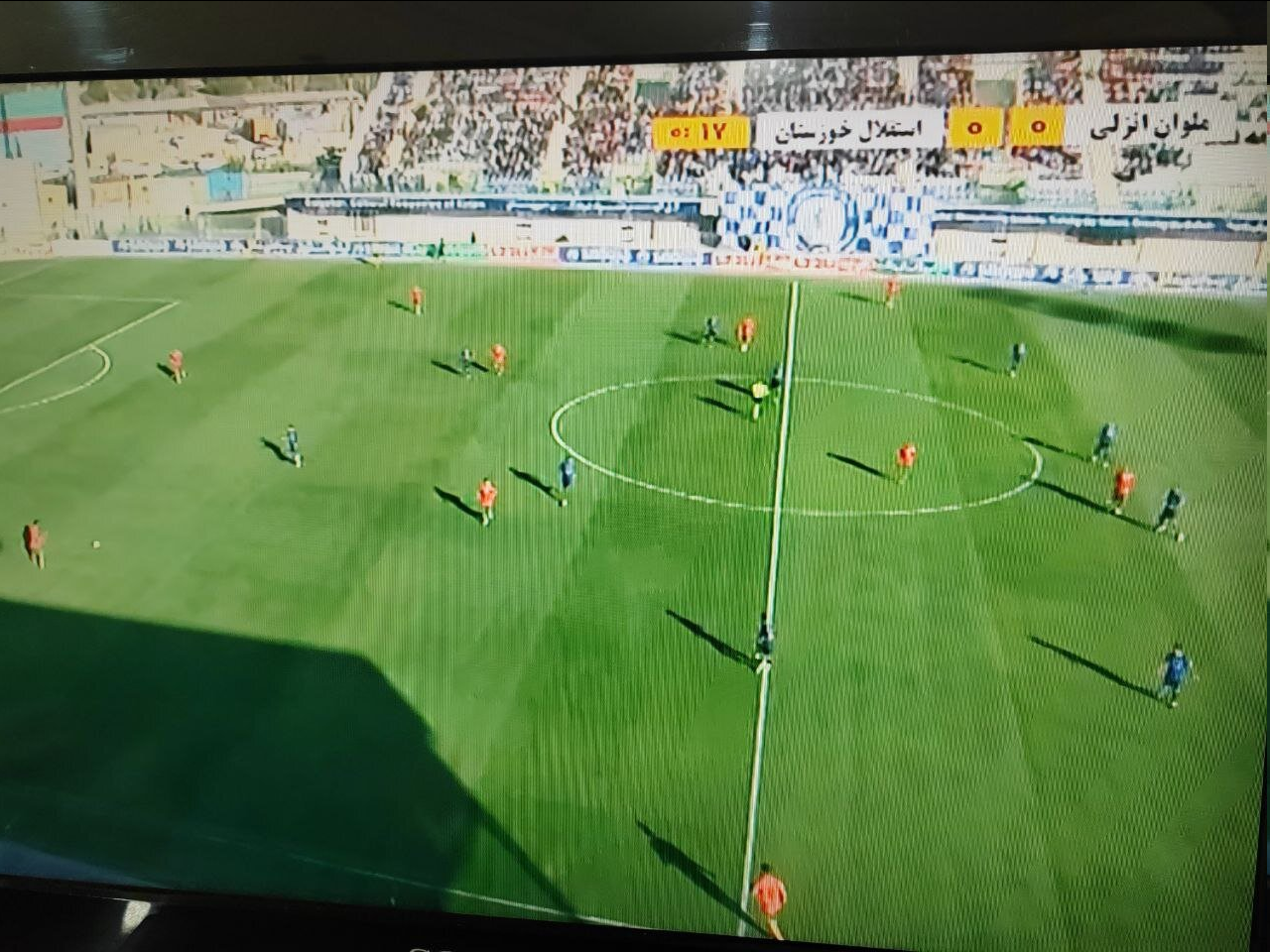 عکس| اشتباه جدید صداوسیما هنگام پخش فوتبال