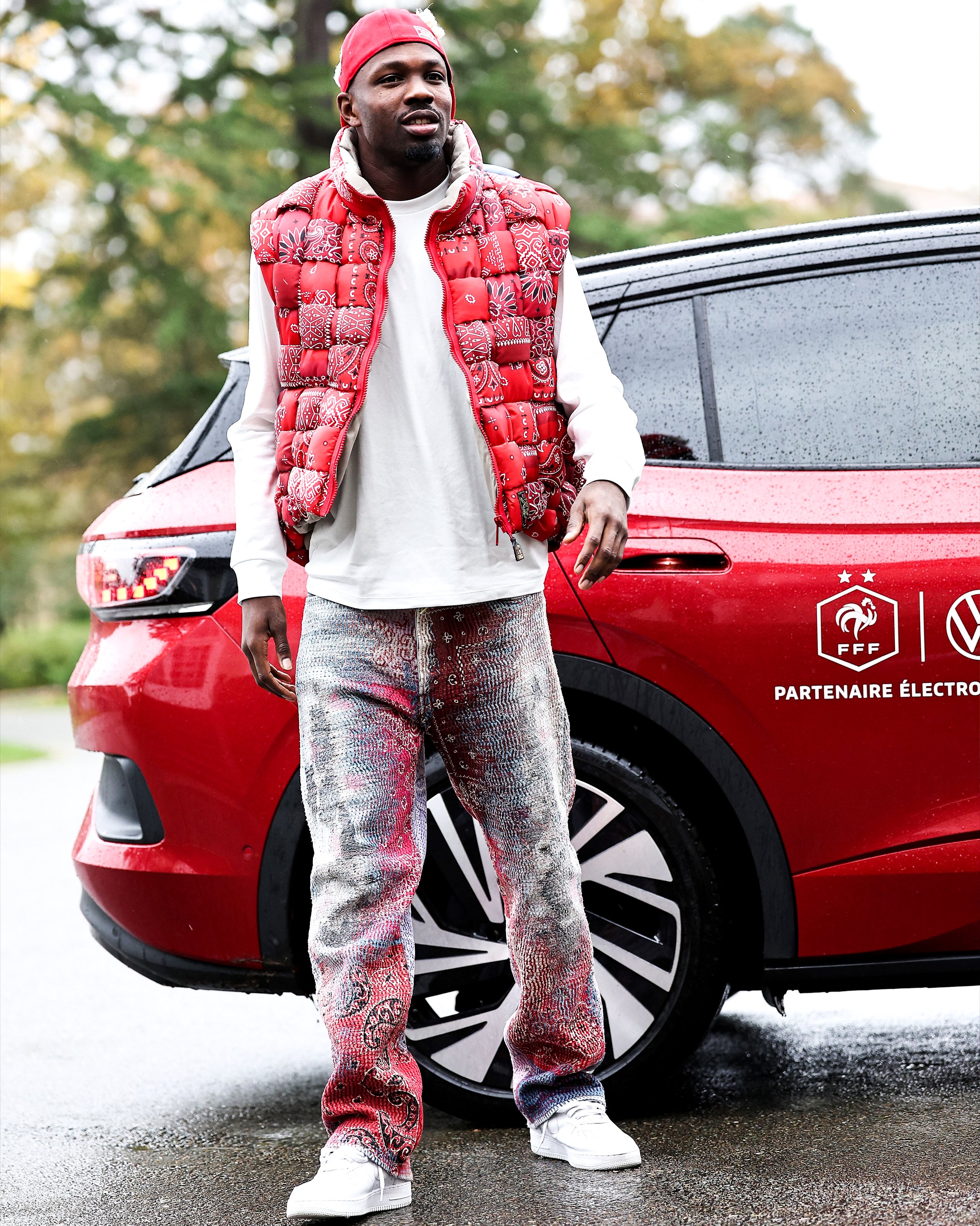 عکس| "فشن شو " در اردوی تیم ملی فرانسه