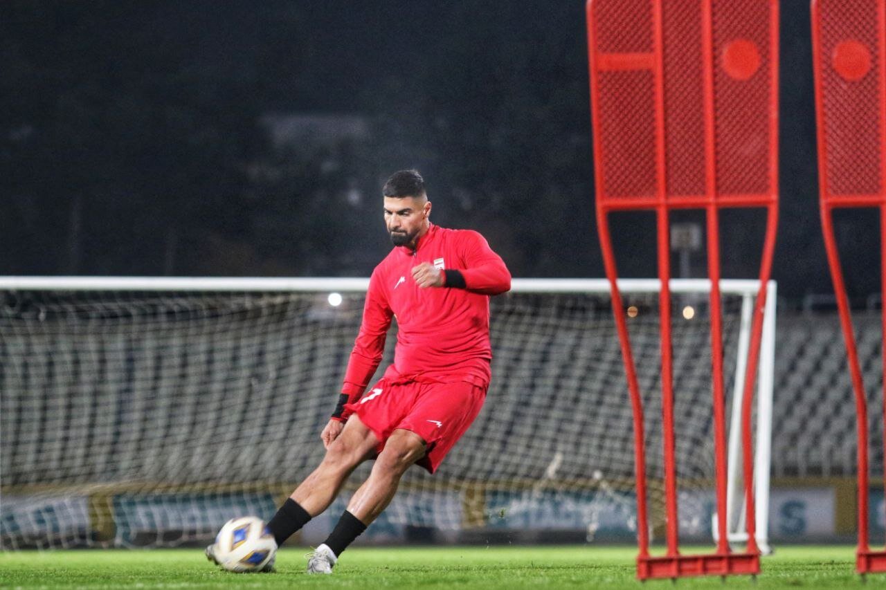 عکس| قاتل پرسپولیس در تیم ملی حرکتش را تکرار کرد