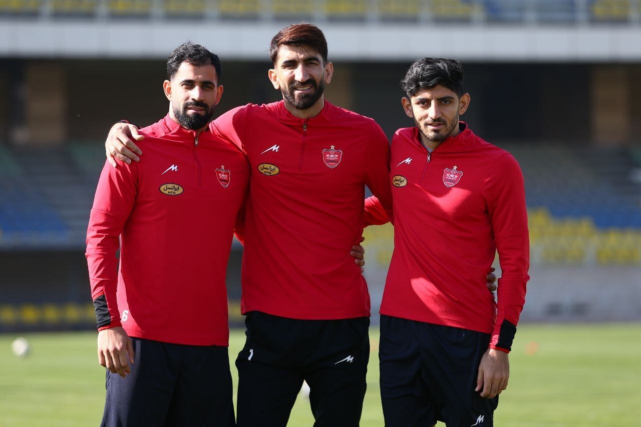 عکس| پرسپولیس برای شکار النصر کامل شد