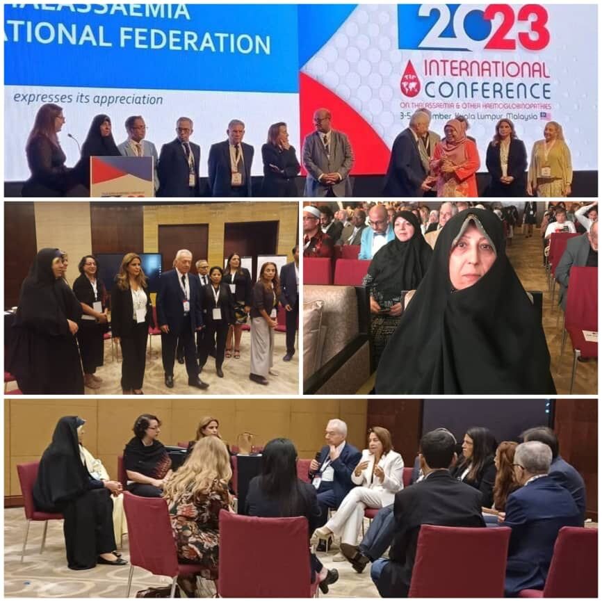 عکس‌| برگزاری کنفرانس بین‌المللی تالاسمی در مالزی
