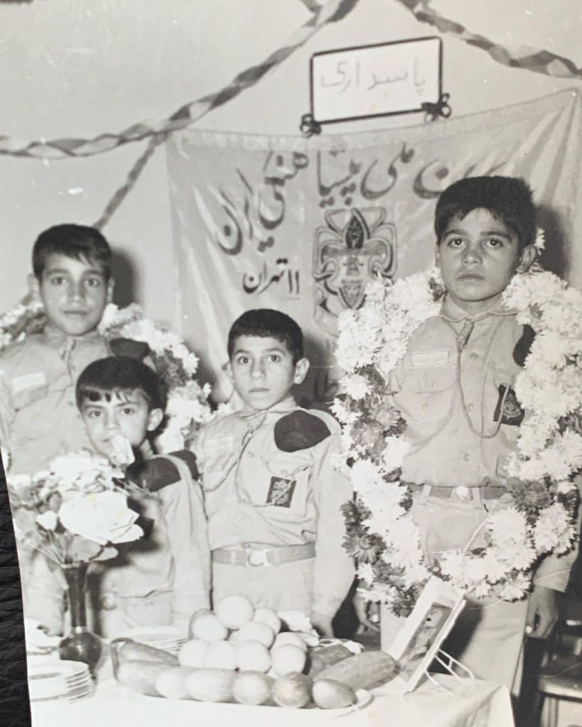 محمد خردادیان در مدرسه - تصاویرر دوران کودکی