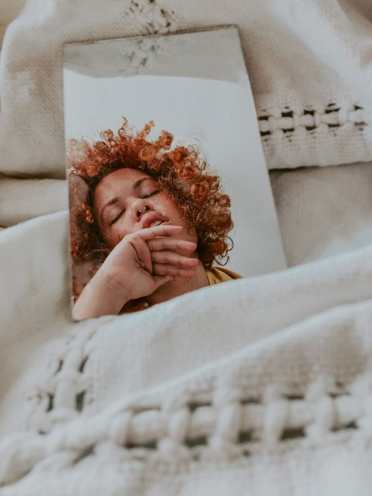 ایده عکاسی با آینه