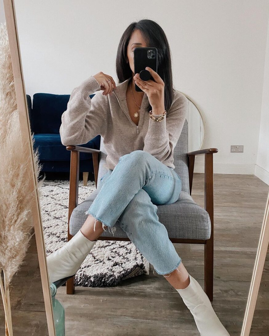 ژست جلو آینه