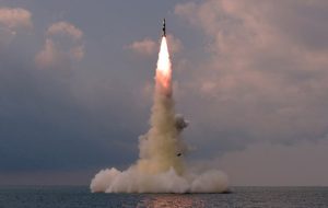 کره شمالی یک موشک بالستیک به سمت دریای ژاپن شلیک کرد