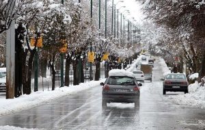 بارش برف مازندران را سفیدپوش کرد + فیلم