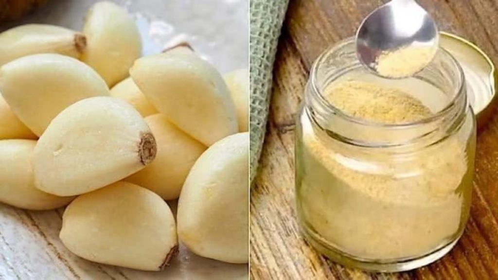 تهیه پودر سیر در فر