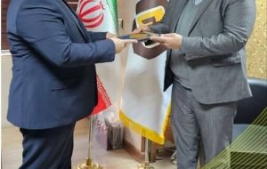 ‌مراسم معارفه مدیر عامل جدید شرکت حریر برگزارشد