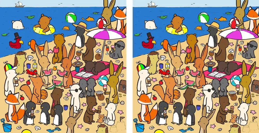 چند تفاوت در این دو تصویر وجود دارد؟