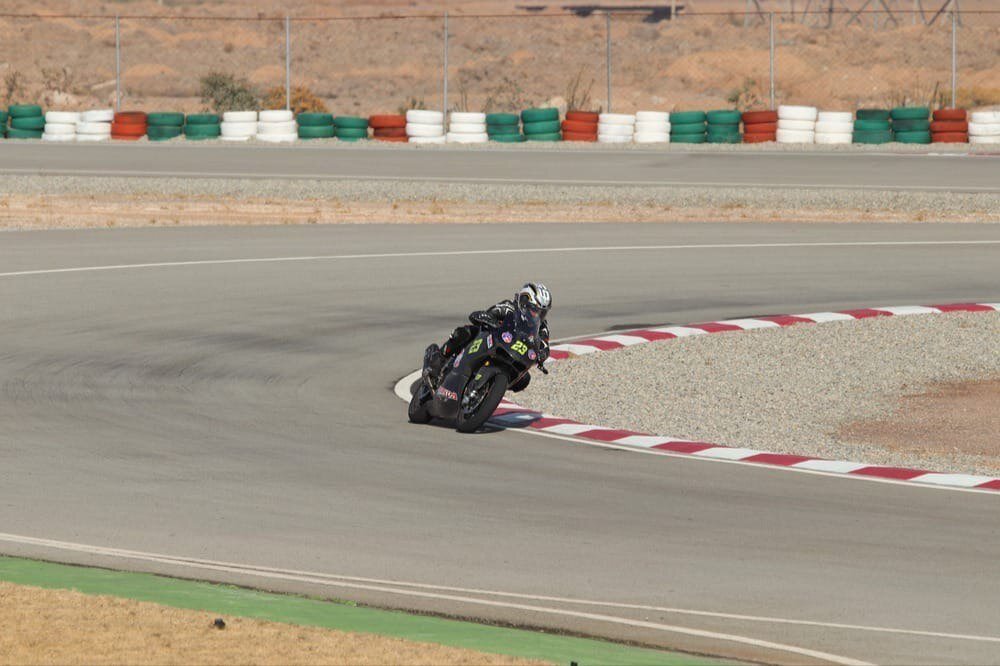 آخرین تمرینات تیم ملی موتور ریس ایران در پیست سوپرکارت آیلند