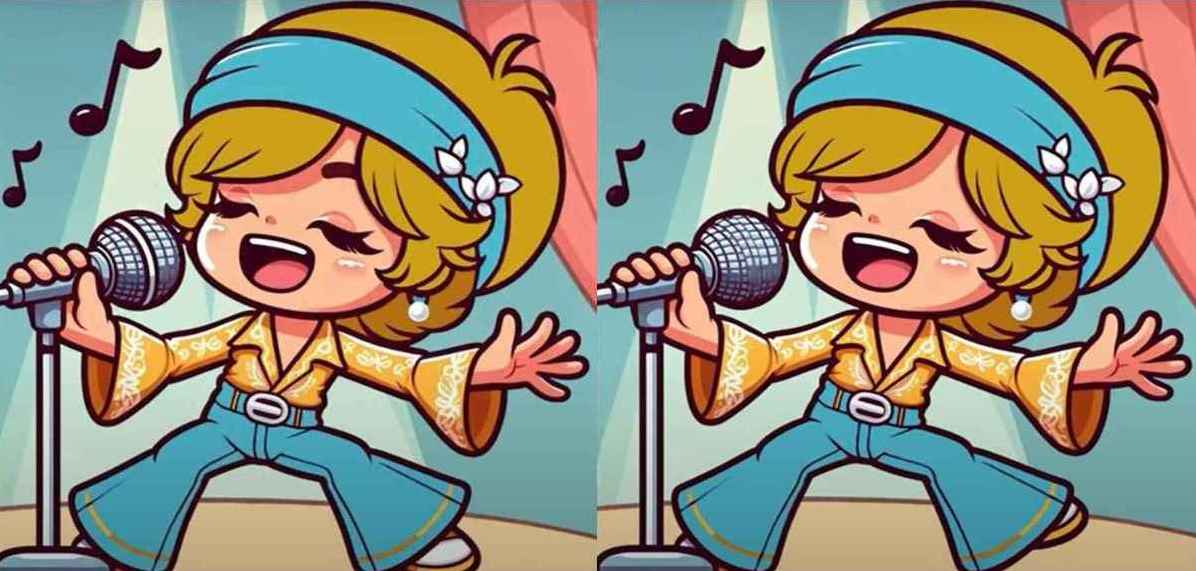 آزمون تشخیص تفاوت تصاویر خواننده