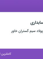استخدام کارشناس حسابداری در صنایع مفتولی پولاد سیم گستران خاور در تهران