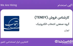 استخدام کارشناس فروش (TENDY) در گروه صنعتی انتخاب الکترونیک در تهران