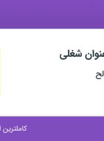 استخدام کارمند و کارشناس فروش و کارشناس تبلیغات در آرمان یدک صالح در تهران
