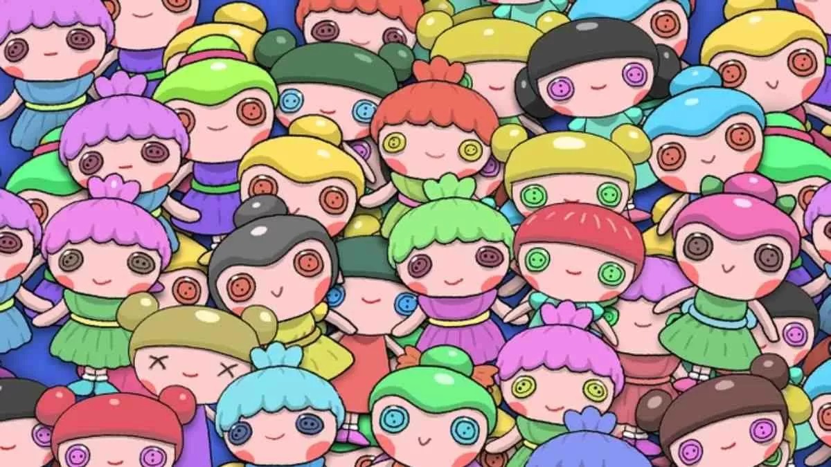 تست تشخیص عروسک بدون چشم