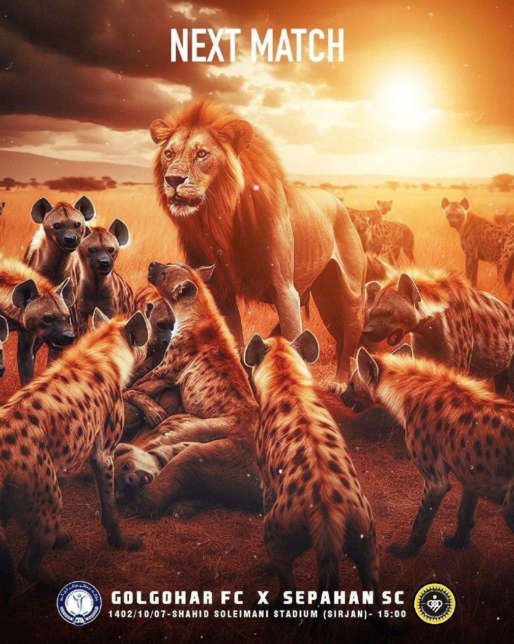 عکس‌| جنجال دوباره بر سر پوستر باشگاه سپاهان