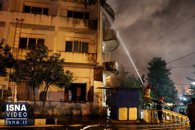 ویدیو/ هتل تاریخی انزلی چقدر خسارت دید؟