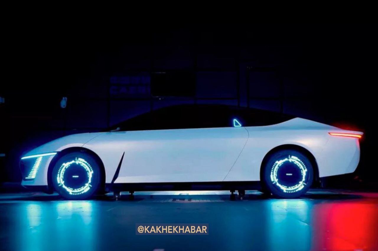 چری از آیرودینامیک‌ترین خودروی جهان رونمایی کرد/عکس