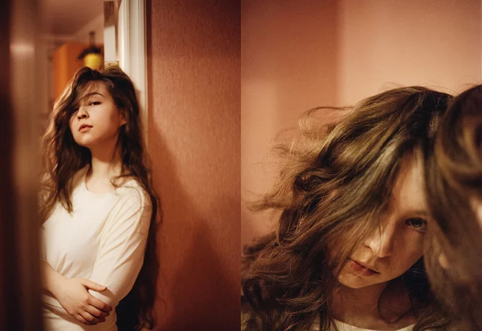 ژست عکاسی جلو آینه