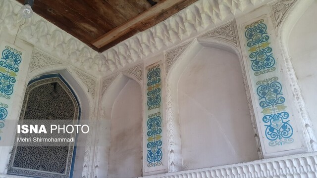 گذر از عمارتی که یادگار شکوه شهر تولید کننده ابریشم بود