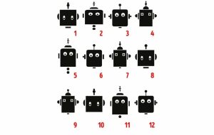 آزمون ربات های مشابه: زیر 5 ثانیه دو ربات مشابه را پیدا کنید