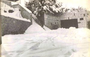 تصاویر بارش شدید برف در تهران ۵۲ سال پیش