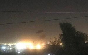حمله پهپادی به پایگاه نظامیان آمریکایی در اطراف فرودگاه اربیل