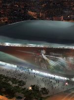 عکس| اسکوربرد جدید معبد فوتبال رونمایی شد