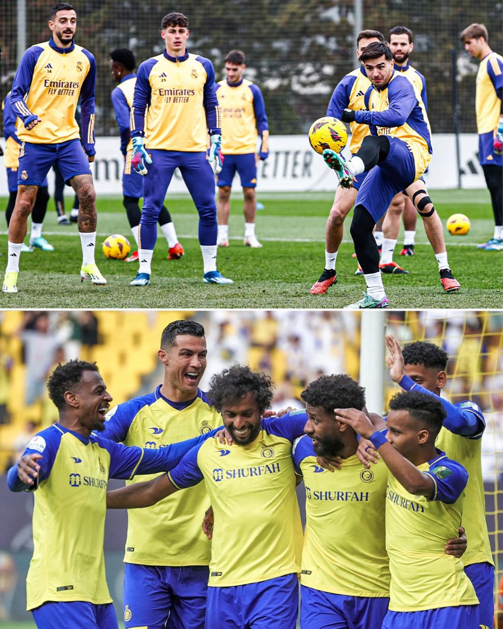 رئال مادرید و النصر عربستان