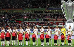 عکس‌| ملکه و شاهزاده‌های اردن در ورزشگاه لوسیل