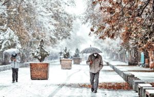 هشدار نارنجی هواشناسی ایران ۱۴۰۲/۱۲/۰۶ / بارش برف و باران در سراسر کشور