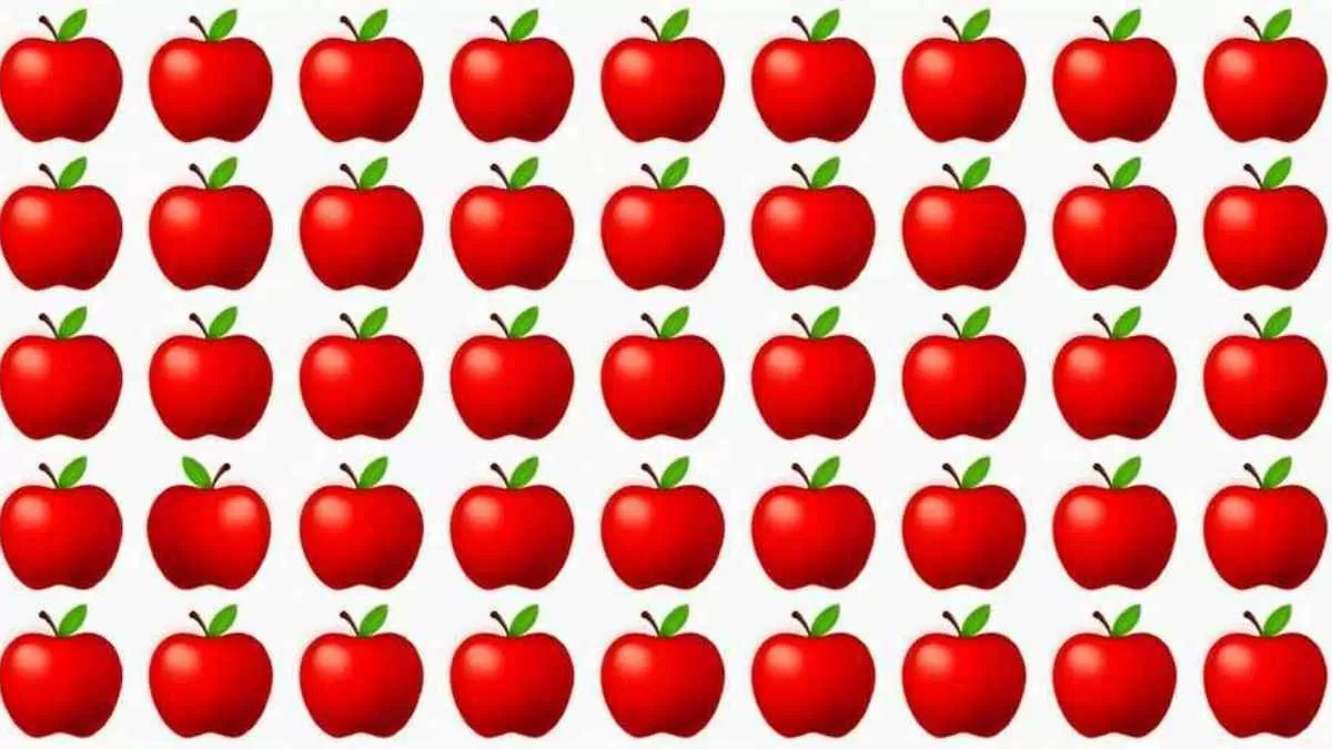 کدام سیب از بقیه فرق دارد؟