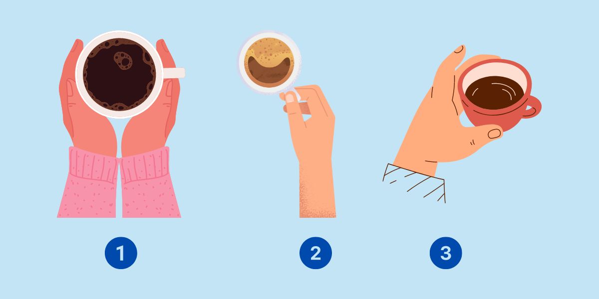 Personality test: What shocking secrets does your coffee cup grip reveal about you? Find out now!