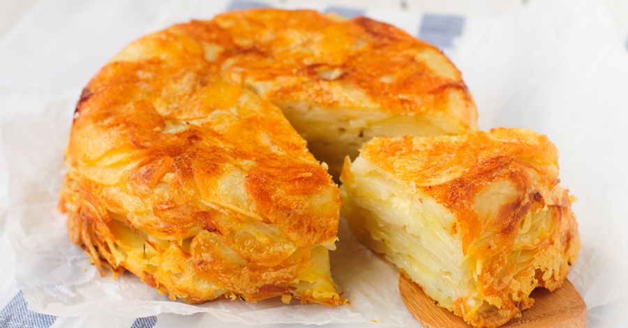 طرز تهیه کیک سیب زمینی