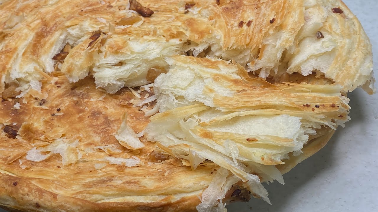 طرز تهیه نان لایه ای کره ای